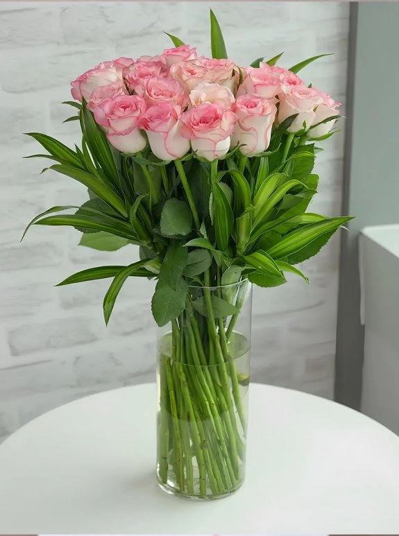 Vazoda 20 Pembe Gül